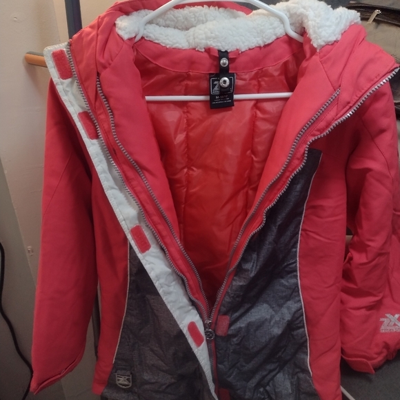 Girls zeroXposur coat size M-10/12. - Picture 6 of 12